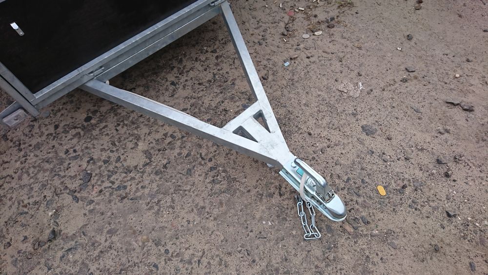 Причіп оцинкований 2.00*1.20*0.4, прицеп легковой фанерний