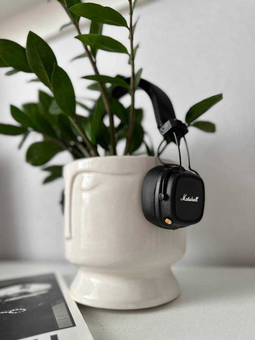 Marshall Major 4 чорні —і Bluetooth навушники з автономністю 80 годин