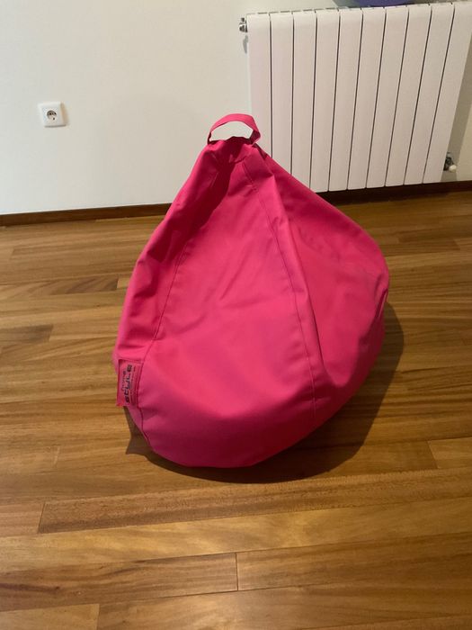 Pouf cor de rosa