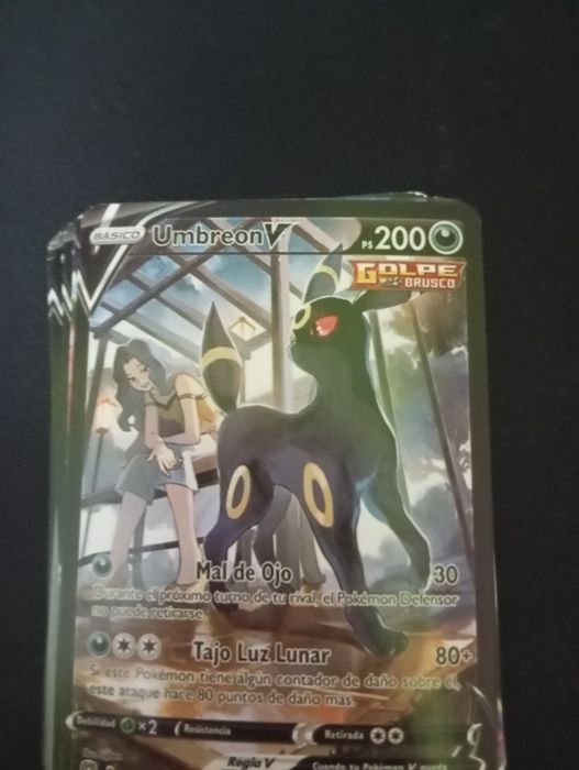 UmbreonV  carta de Pokémon