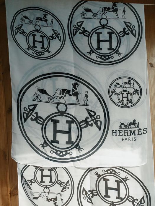 640Красивые шарфы Hermes