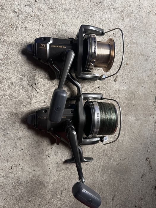 Sprzedam dwa kolowrotki Shimano Big Baitrunner Lc sprawne!