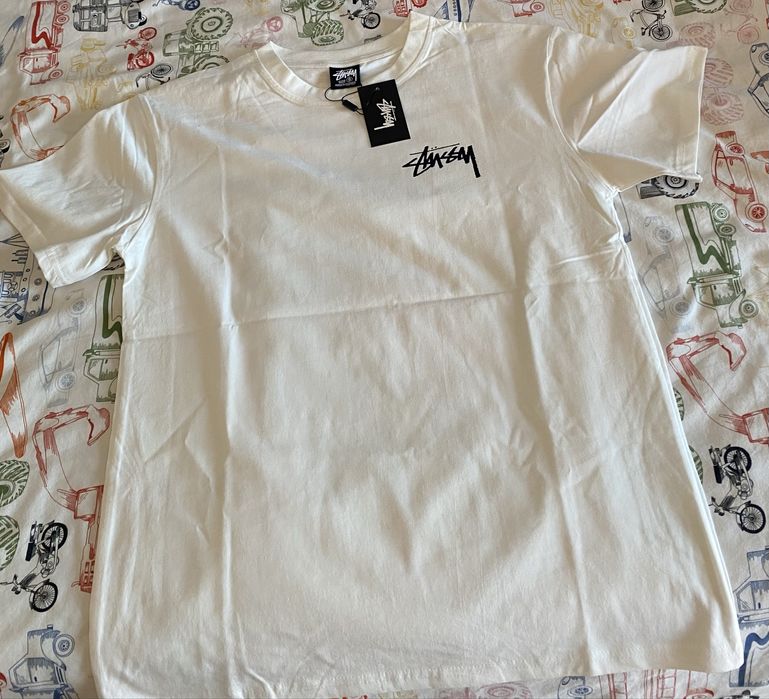 Tshirt Branca Stussy