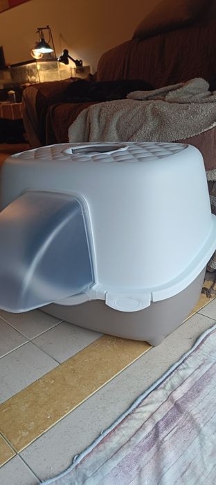 WC exterior para gatos