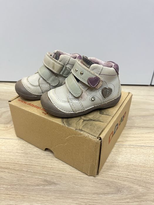 Ортопедичні дитячі кросівки D.D.Step 19розмір чоботи. 100% шкіряні