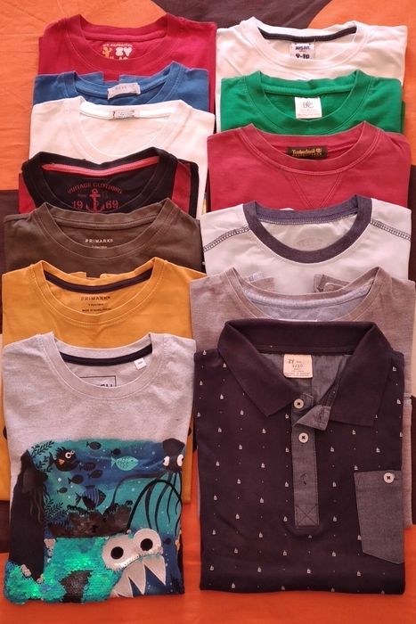 Roupa de menino dos 9-10 anos