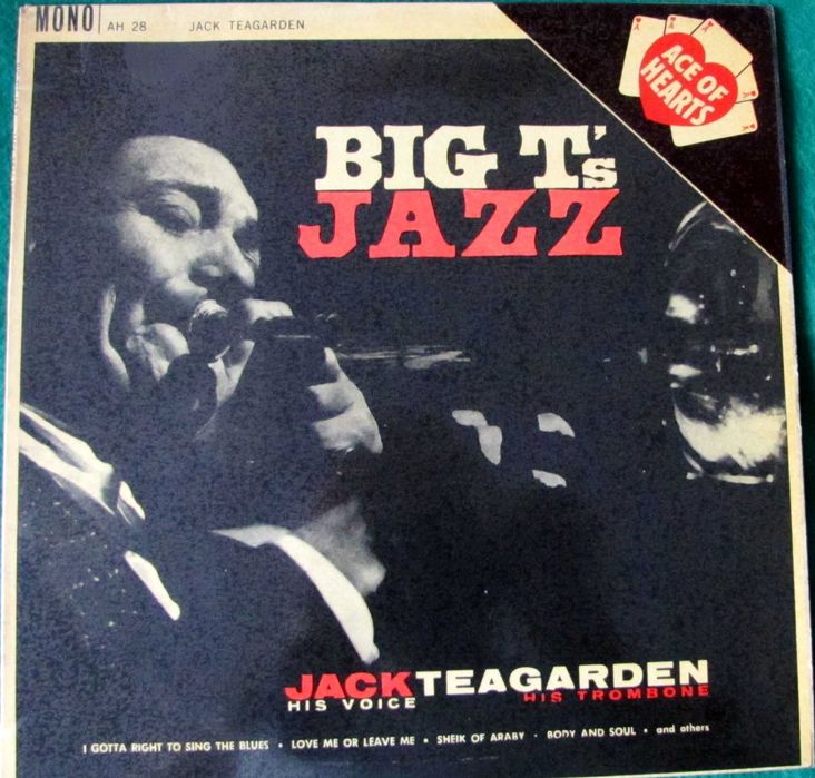 Jack Teagarden ~ vinyl ~ AH 28 ~ stan BDB