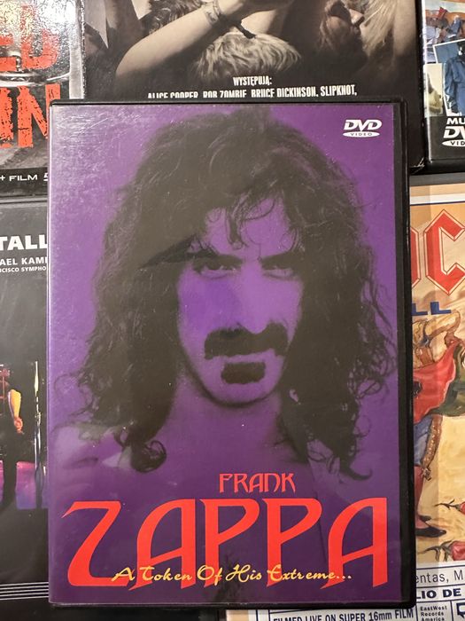 Zestaw 8 płyt DVD rock metal