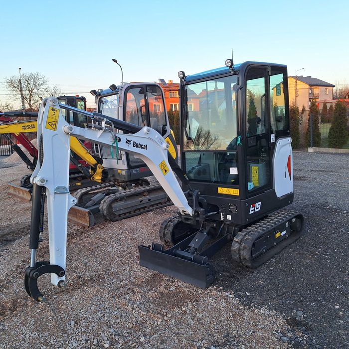 Bobcat E19 FABRYCZNIE NOWA 2025ROK Yanmar Kubota Cat JCB Volvo Wacker