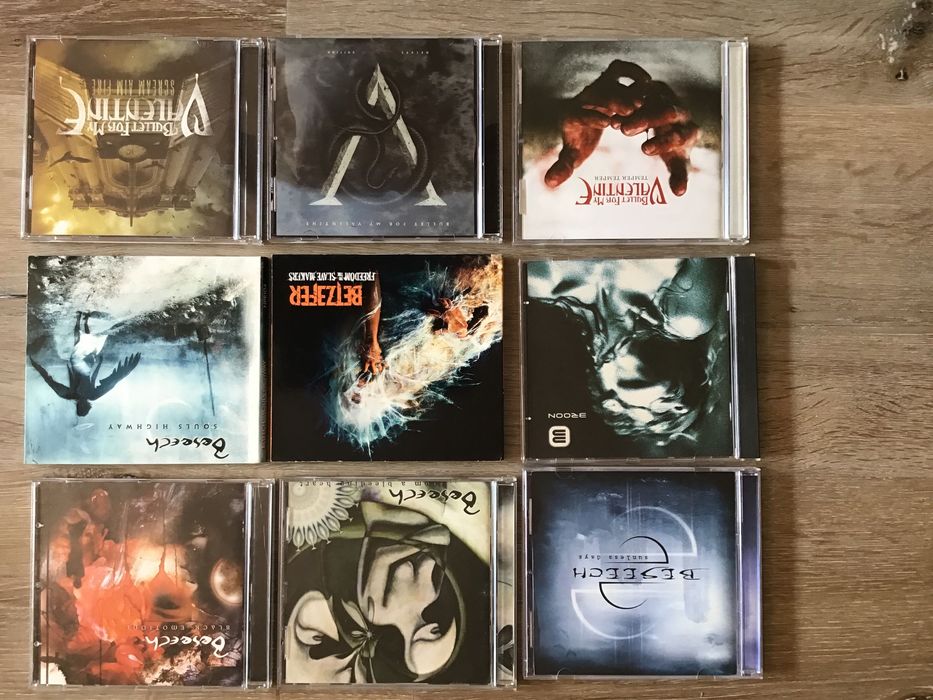 CDs vários metal, rock, etc letra B+C 2€ todos a 2€