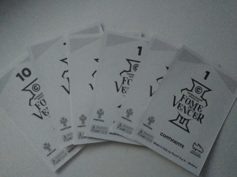 Cromos Fome de Vencer (Continente 2018)