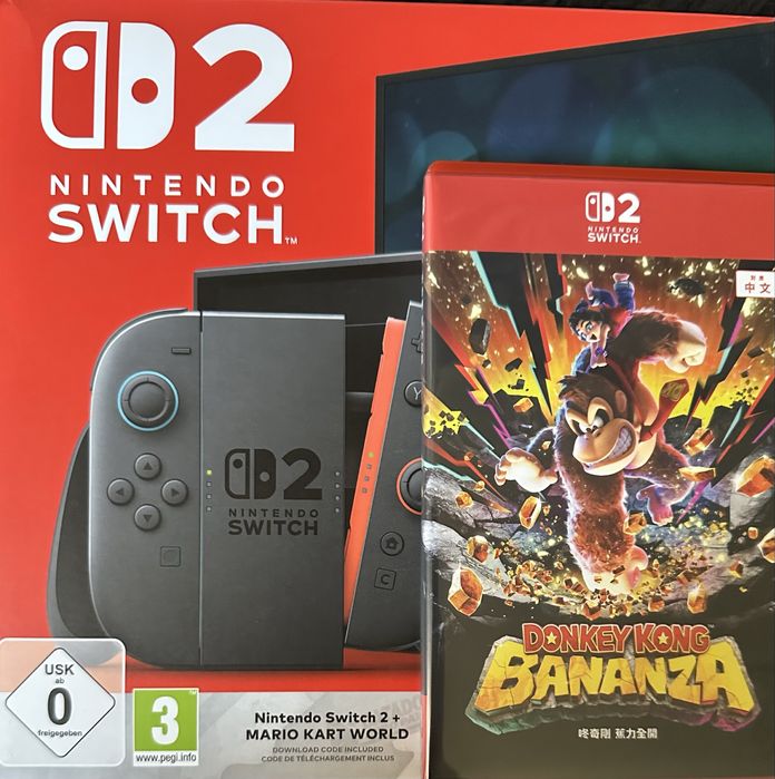 Nintendo Switch 2 + Donkey kong bananza