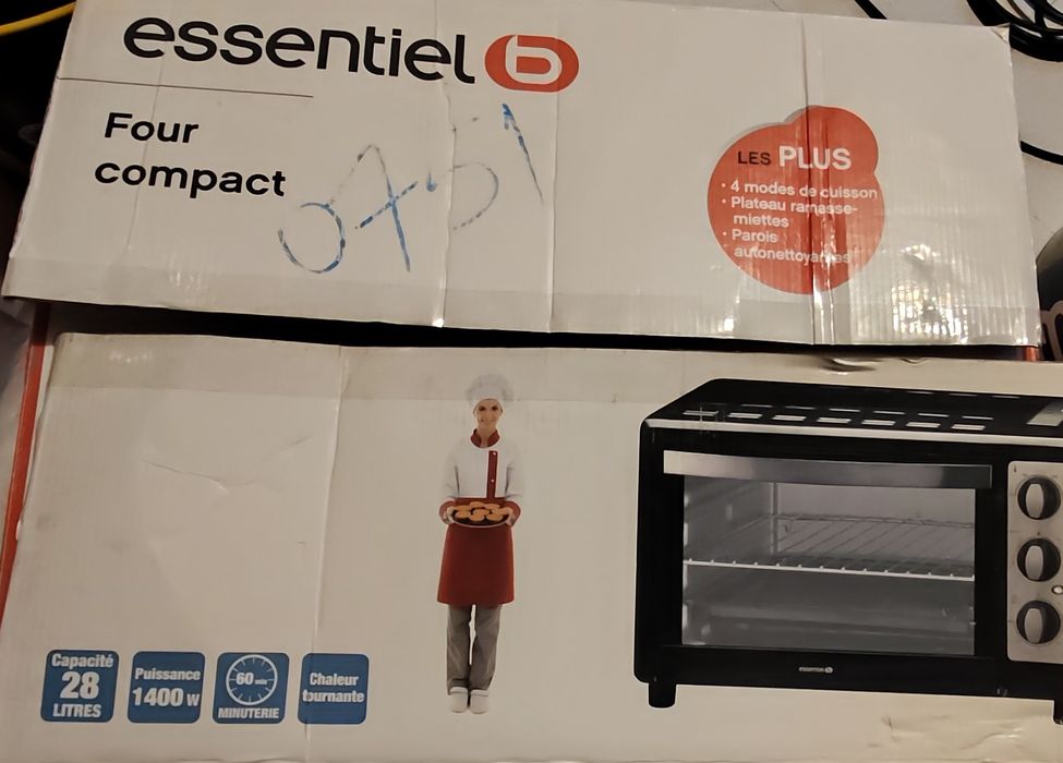 Mini forno elétrico