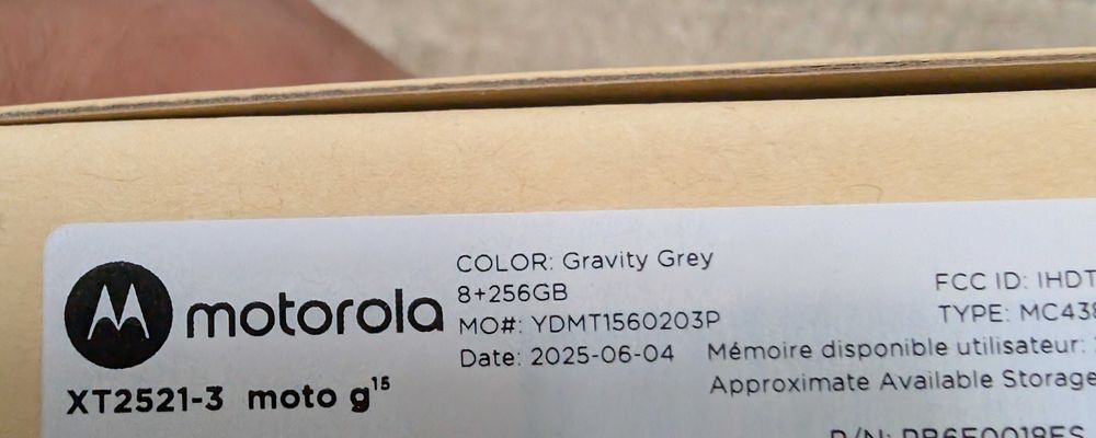 Motorola G15 8/256gb