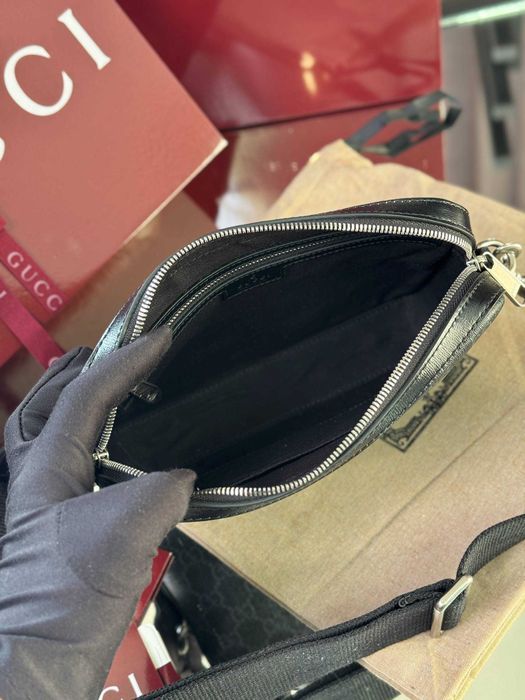 Кроссбоди сумка Gucci черный мессенджер Гуччи Small Crossbody Гучи c842