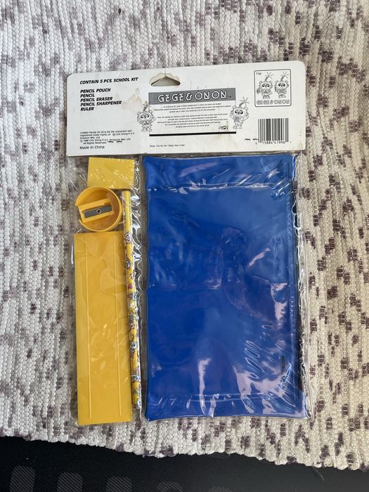 Conjunto escolar vintage anos 80