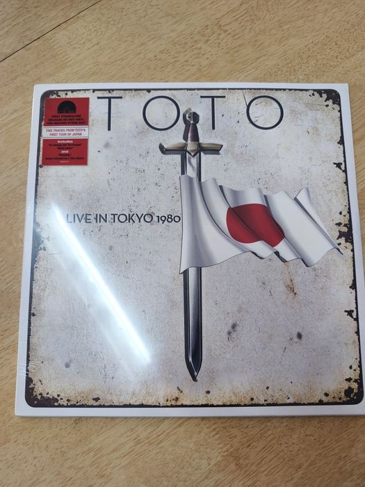 Vinil Toto cor vermelha