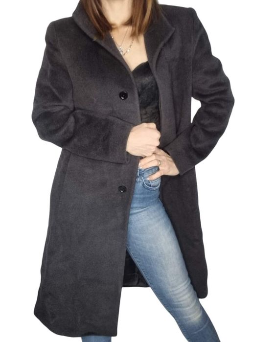 Płaszczyk cinzia rocca Rozmiar M 38 Pure wool