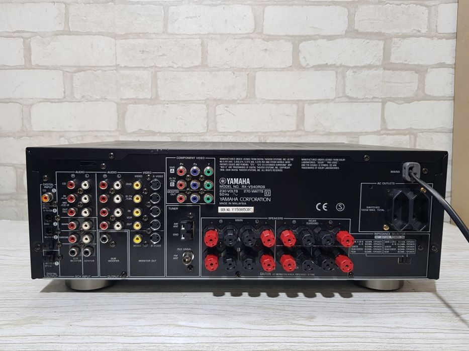 Пульт!6.1AV ресивер Yamaha RX-V540 6х115Вт б/у з Німеччини
