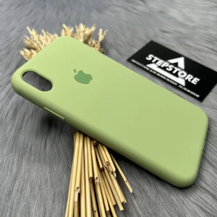 Чехол Silicone case для iPhone XR с микрофиброй силиконовый 10R