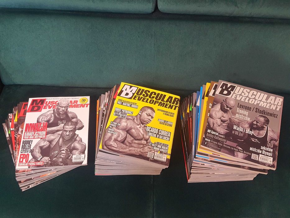 Kultowe magazyny kulturystyczne MuscularDevelopment