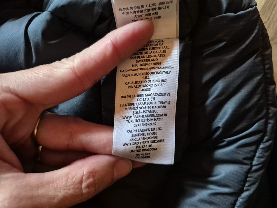 Kurtka Męska Zimowa Ralph Lauren M