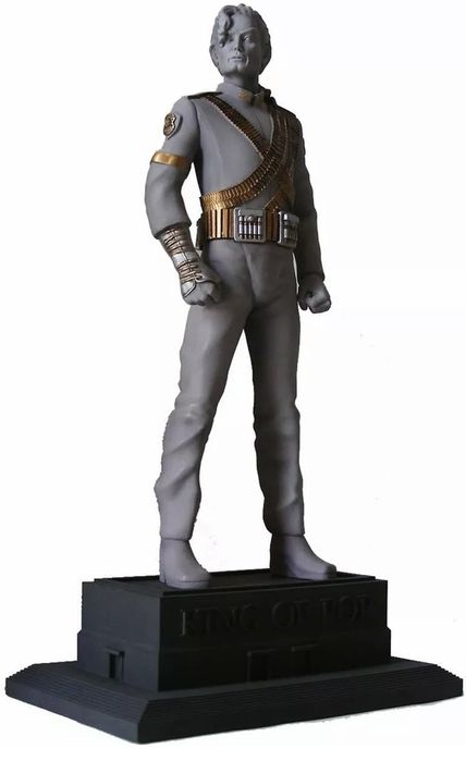 Figura rara Michael Jackson King of Pop estátua