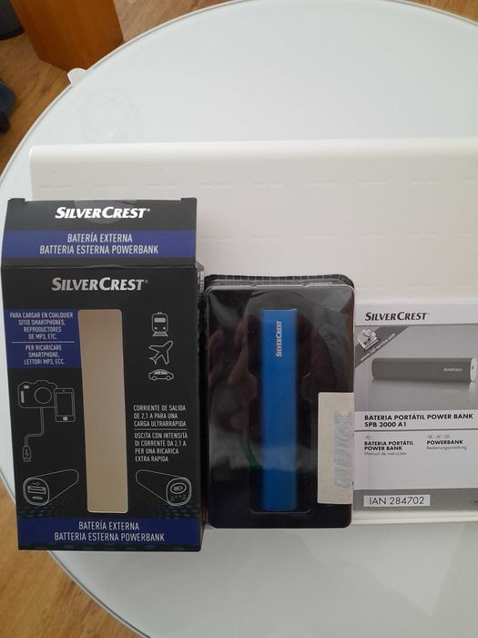 Bateria externa SilverCrest 3000mAh LG 2.1 A