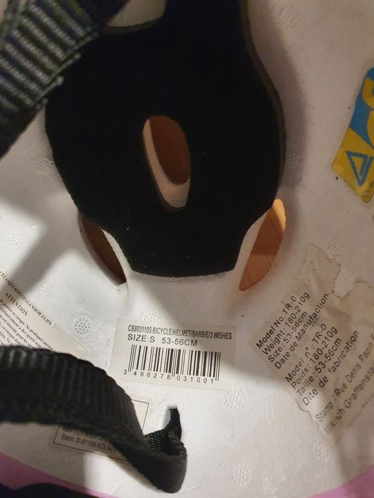 Patins em linha com acessórios Barbie