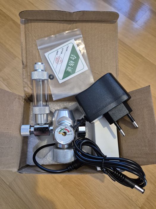 Elektrozawór CO2 na butle Sodastream niebieską