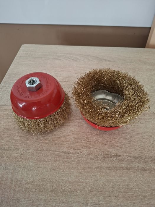 Szczotki plecione metalowe okrągłe i plaskie