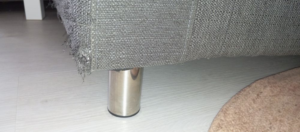 Sofá 3 lugares cinza escuro