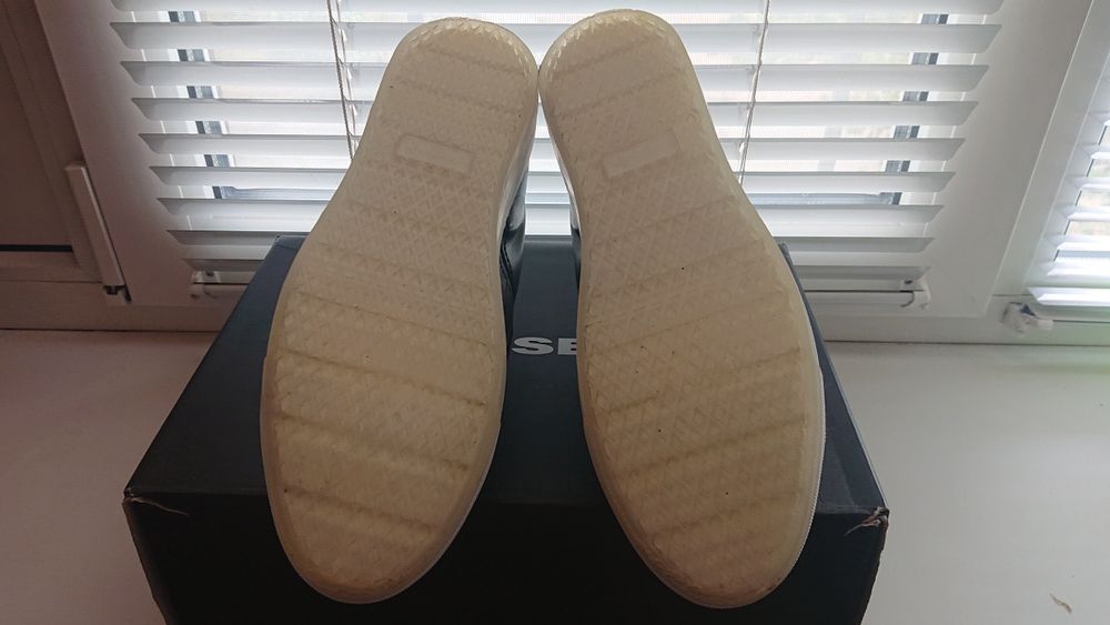 Кожаные кеды Diesel