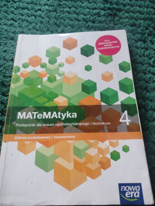 Matematyka 4 poziom rozszerzony Nowa era