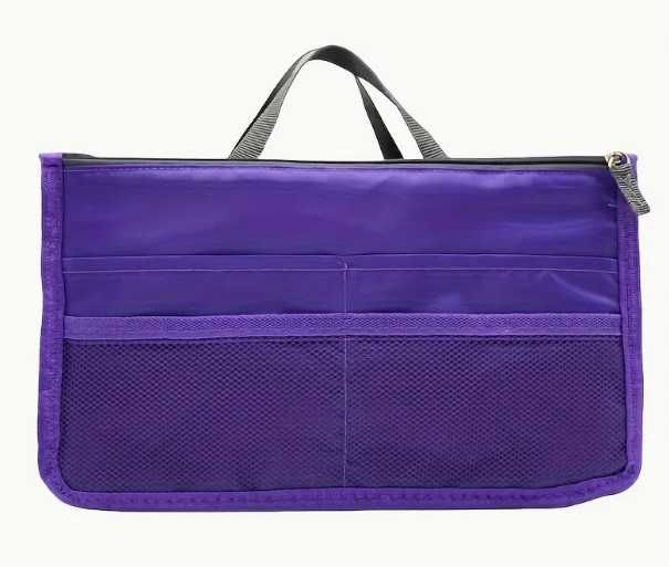 Bolsa Organizadora Mala Viagem Roxa