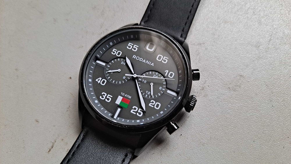 rodania - dual time - zegarek - XL