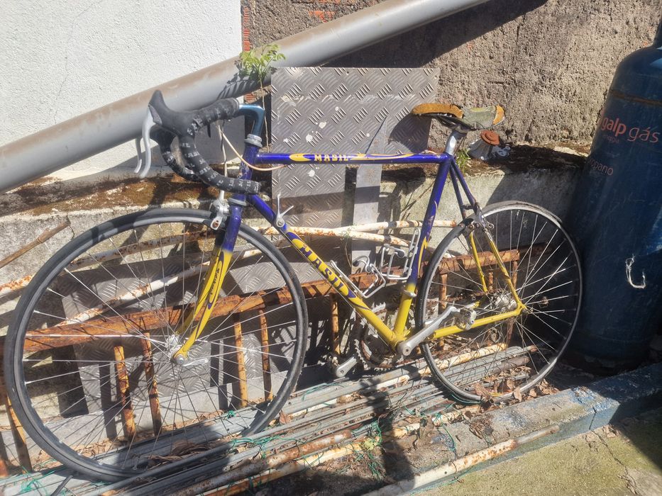 Bicicleta ciclismo para restauro