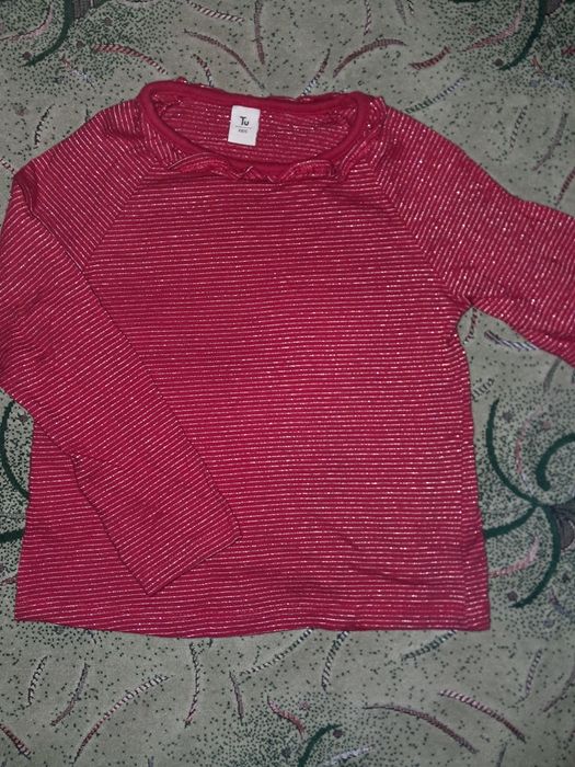 Лонгслів реглан для дівчинки