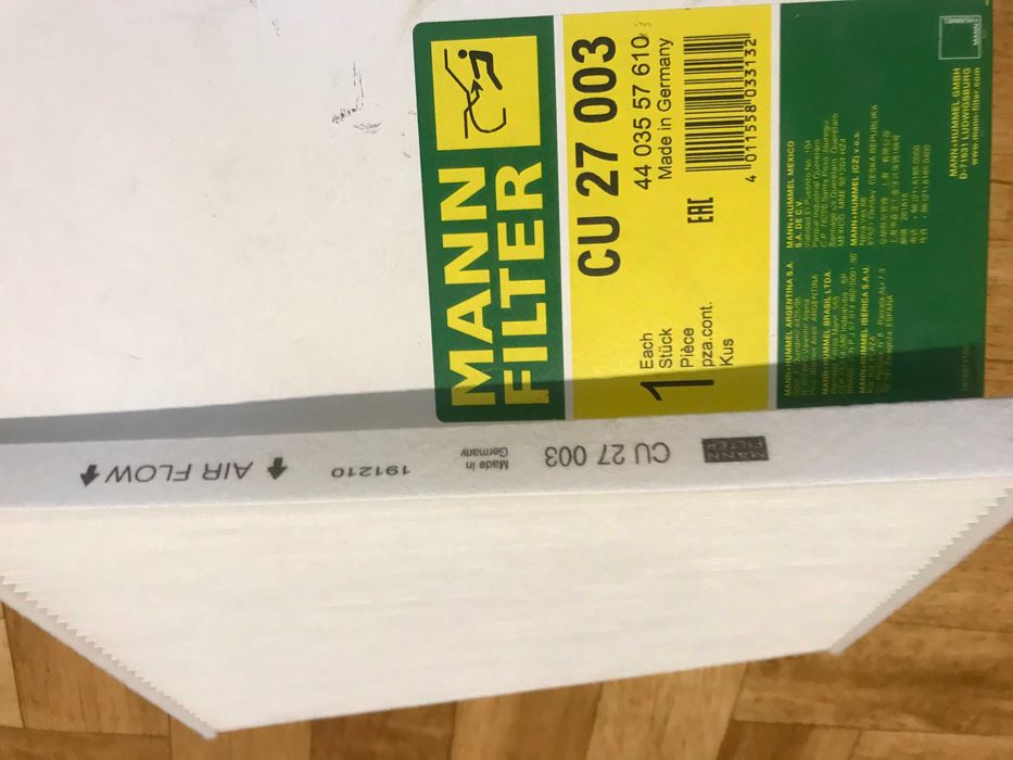 Фильтр салона, кабины Volvo Fh euro6