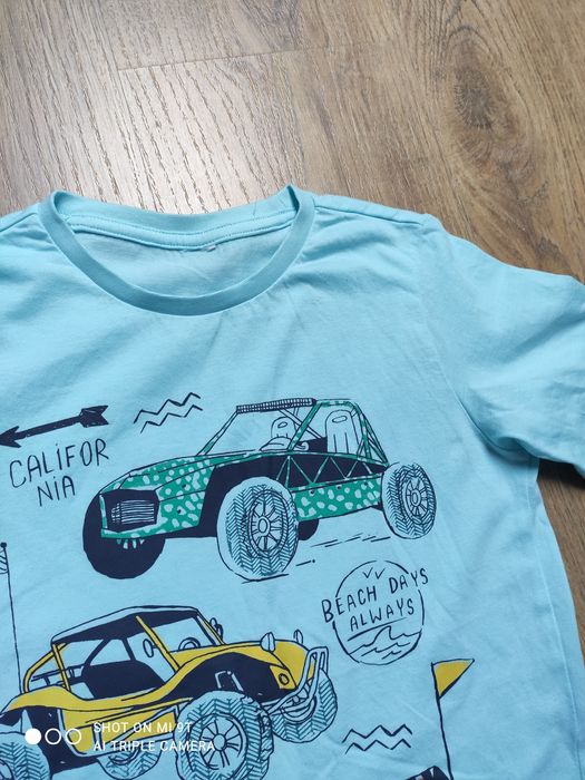 T-shirt, spodenki C&A r.134+ majteczki gratis