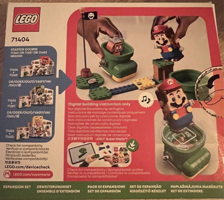 Lego - super mario - com embalagem