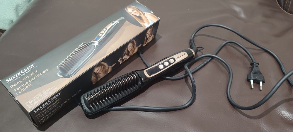 Escova/pente alisador de cabelo