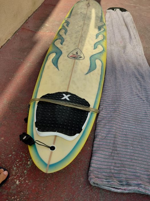 LongBoard- Paulo Jacinto - 9'0" com.quilhas FCS, leash e saco