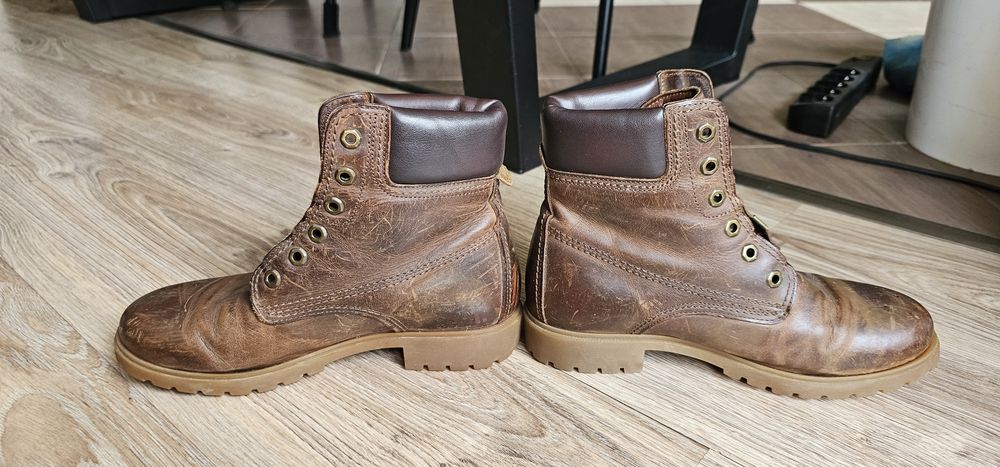 Panama Jack skórzane męskie buty rozmiar 38 wkładka 25cm używane
