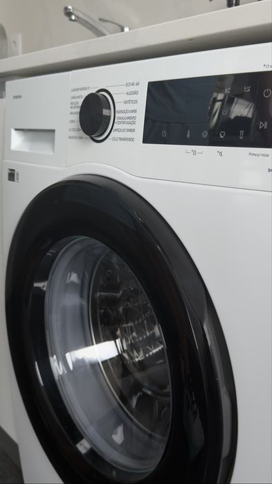 Máquina de Lavar Roupa Samsung EcoBubble – ainda na Garantia!!!