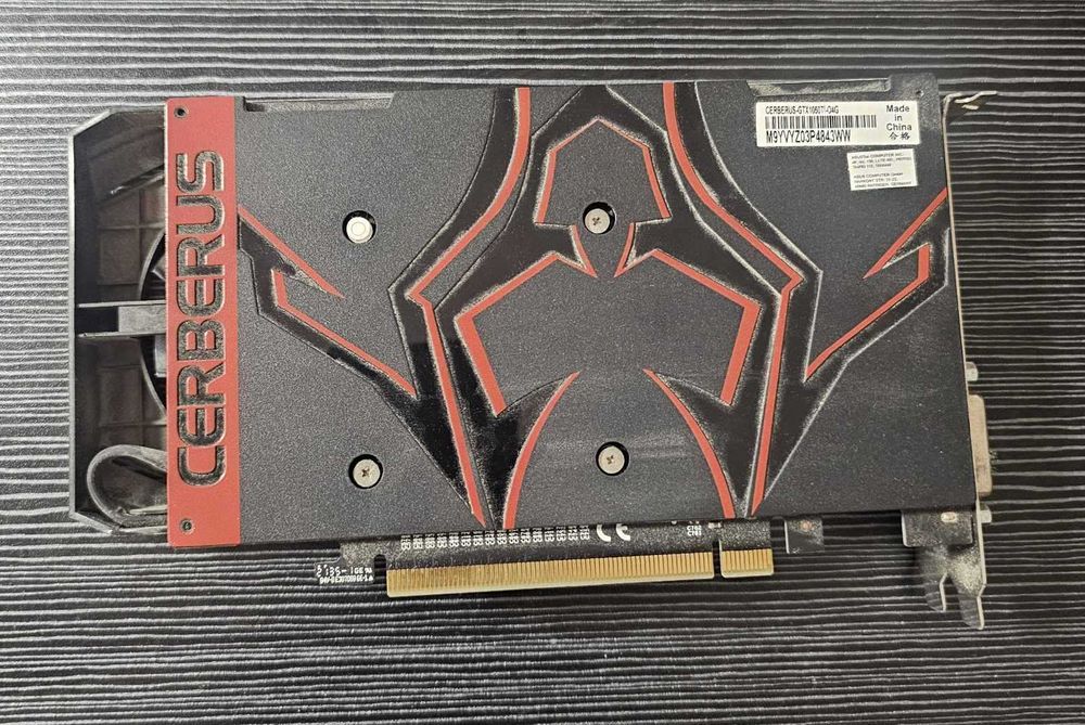 Відеокарта Asus PCI-Ex GeForce GTX 1050 Ti Cerberus 4GB GDDR5 (128bit)