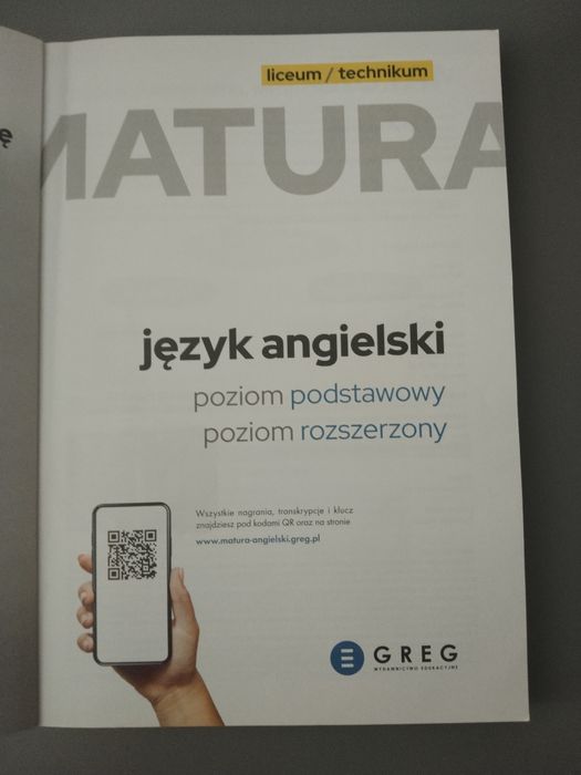 Matura j. Angielski - Greg