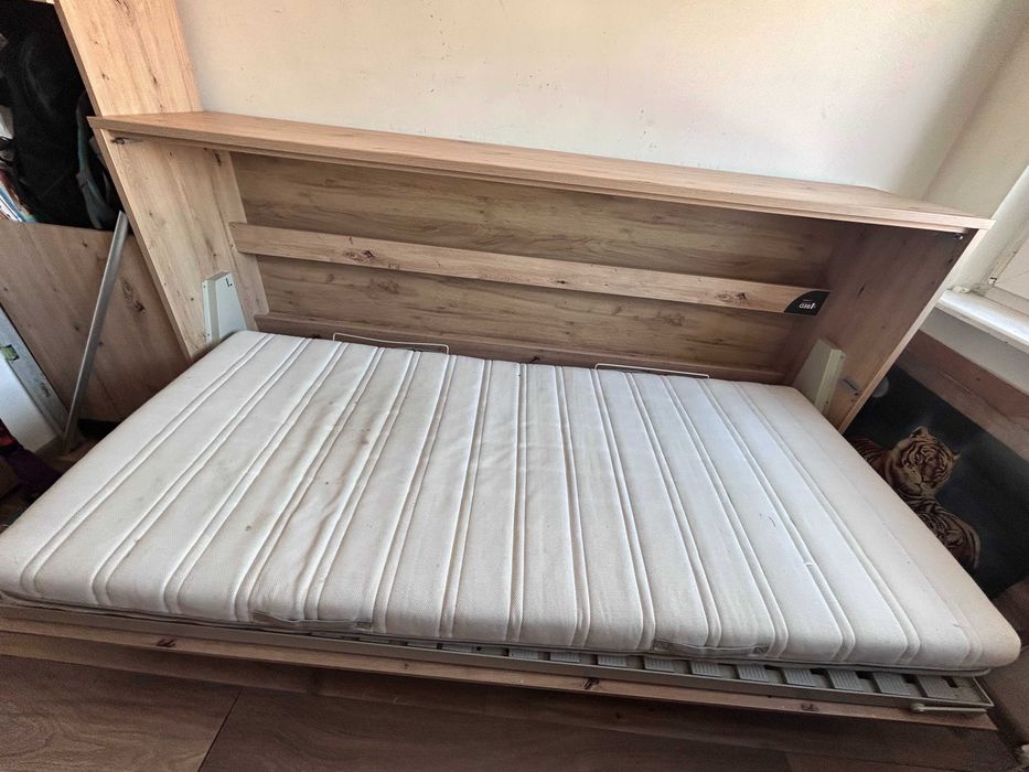 Półkotapczan łóżko poziome artisan BED CONCEPT BC-06 90x200cm