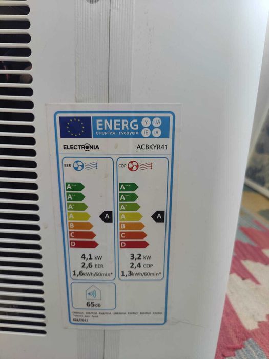 Ar Condicionado Portátil Electronia ACBKYR41 – Usado, Poucas Utilizações