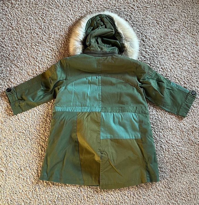 UNIKAT Zara SRPLS 2w1 parka kurtka płaszcz bawełna limitowana 449 zł